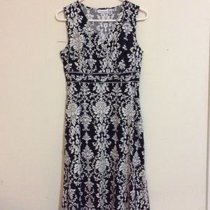 Dress, Black and white, size 10